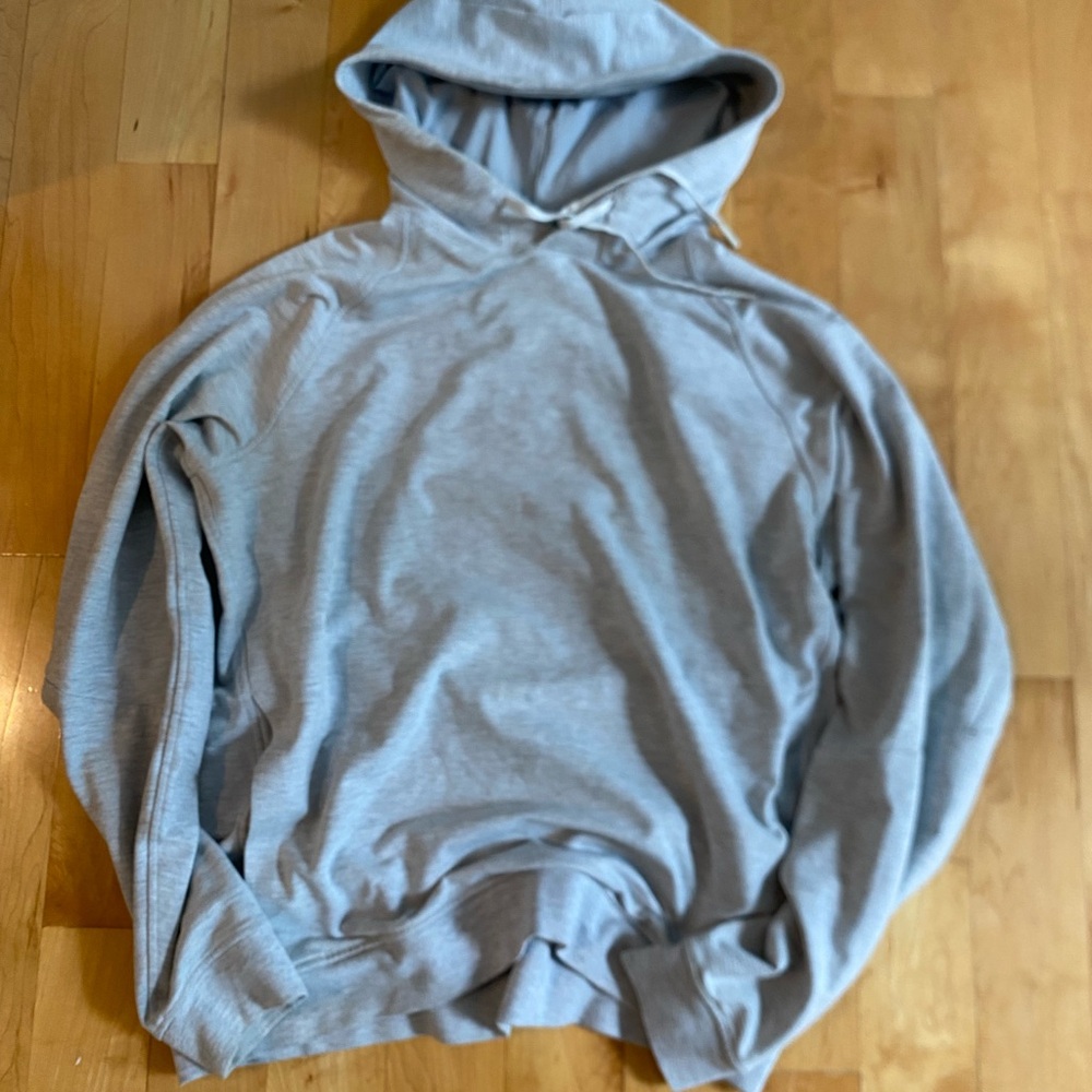 lululemon athletica Light Gray Hoodie
